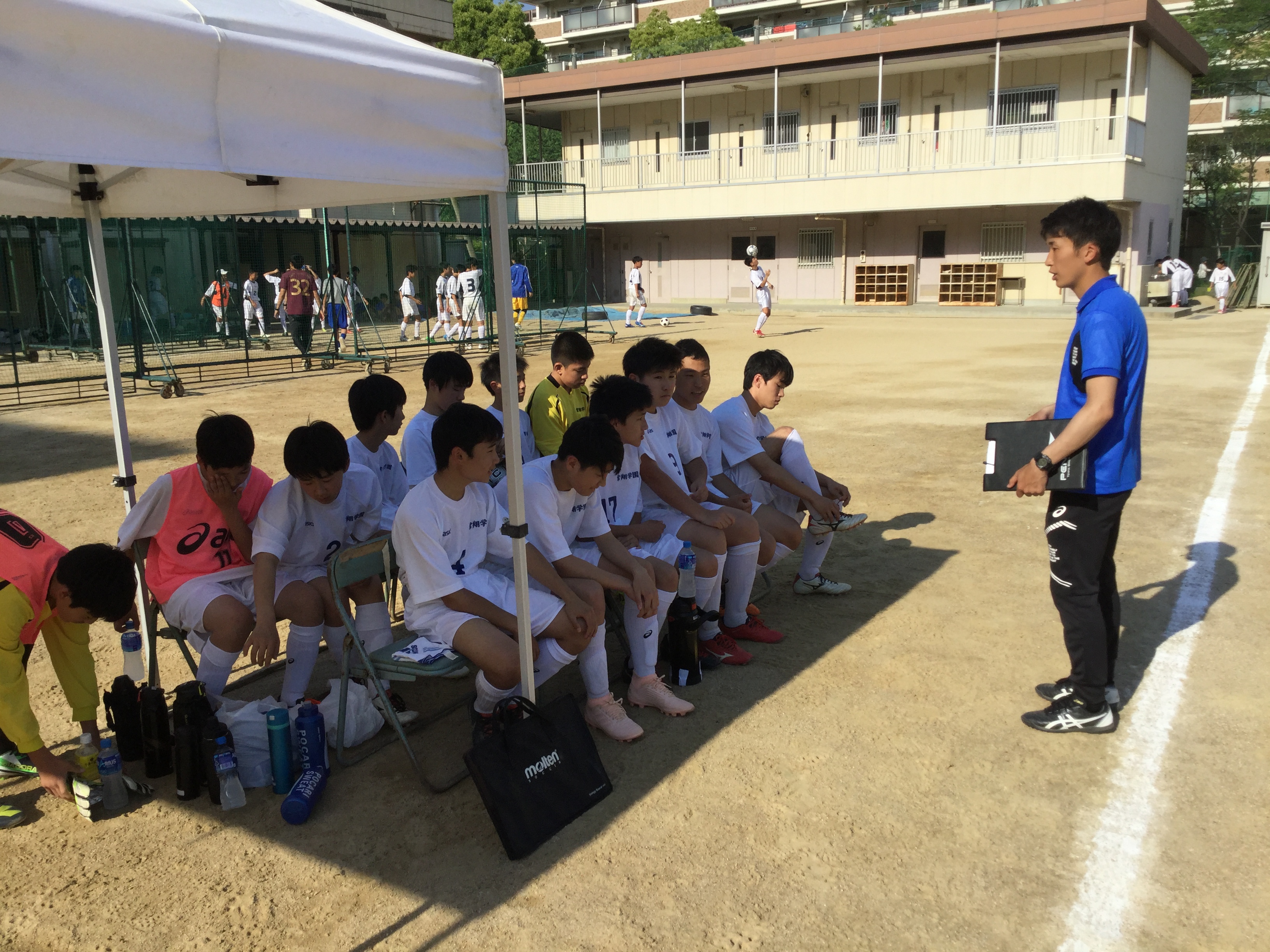 5 11 中学 サッカー部 大阪府春季サッカー大会予選 対 高倉中学校 常翔学園中学校 高等学校