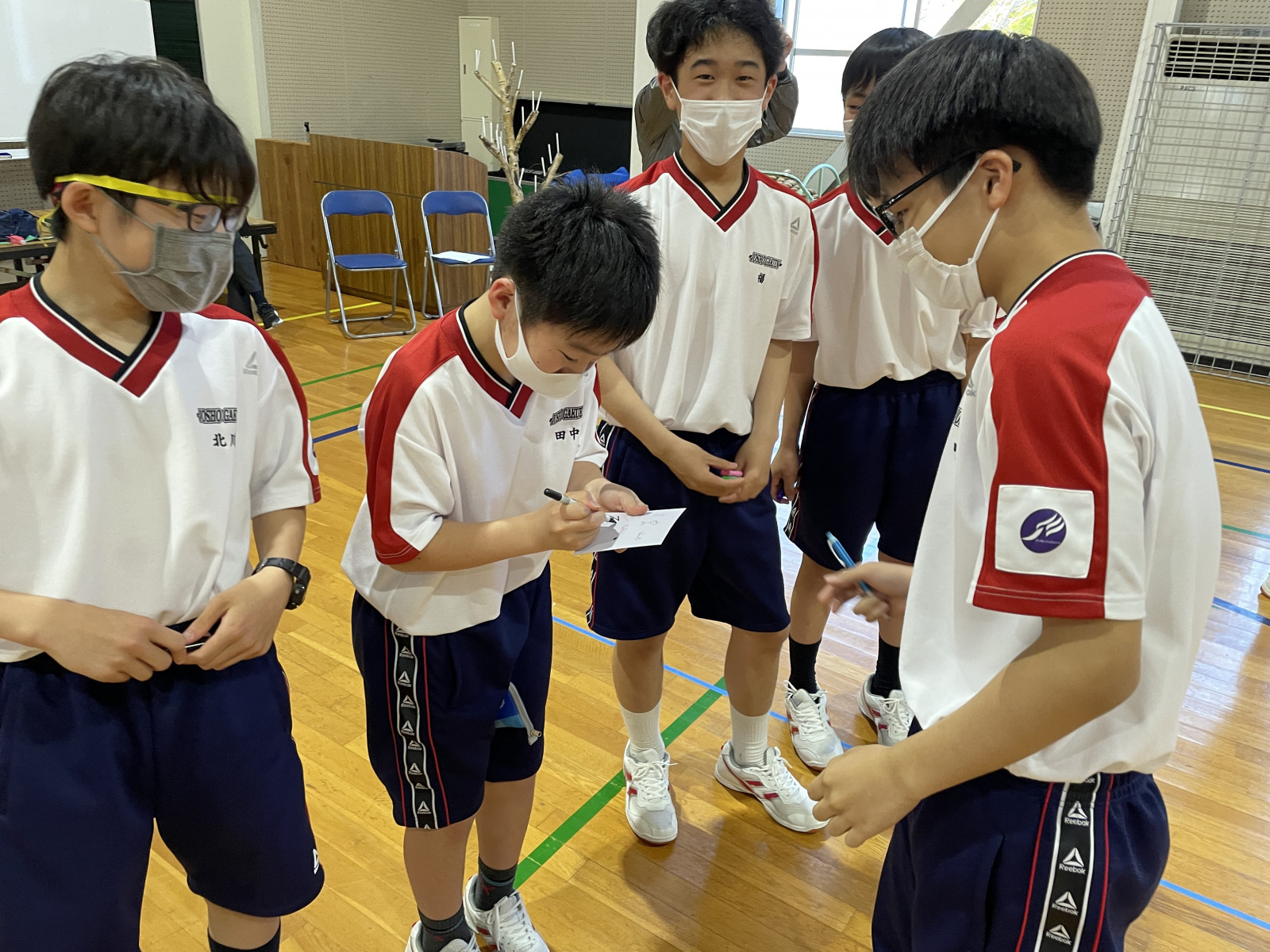 中学　合宿 