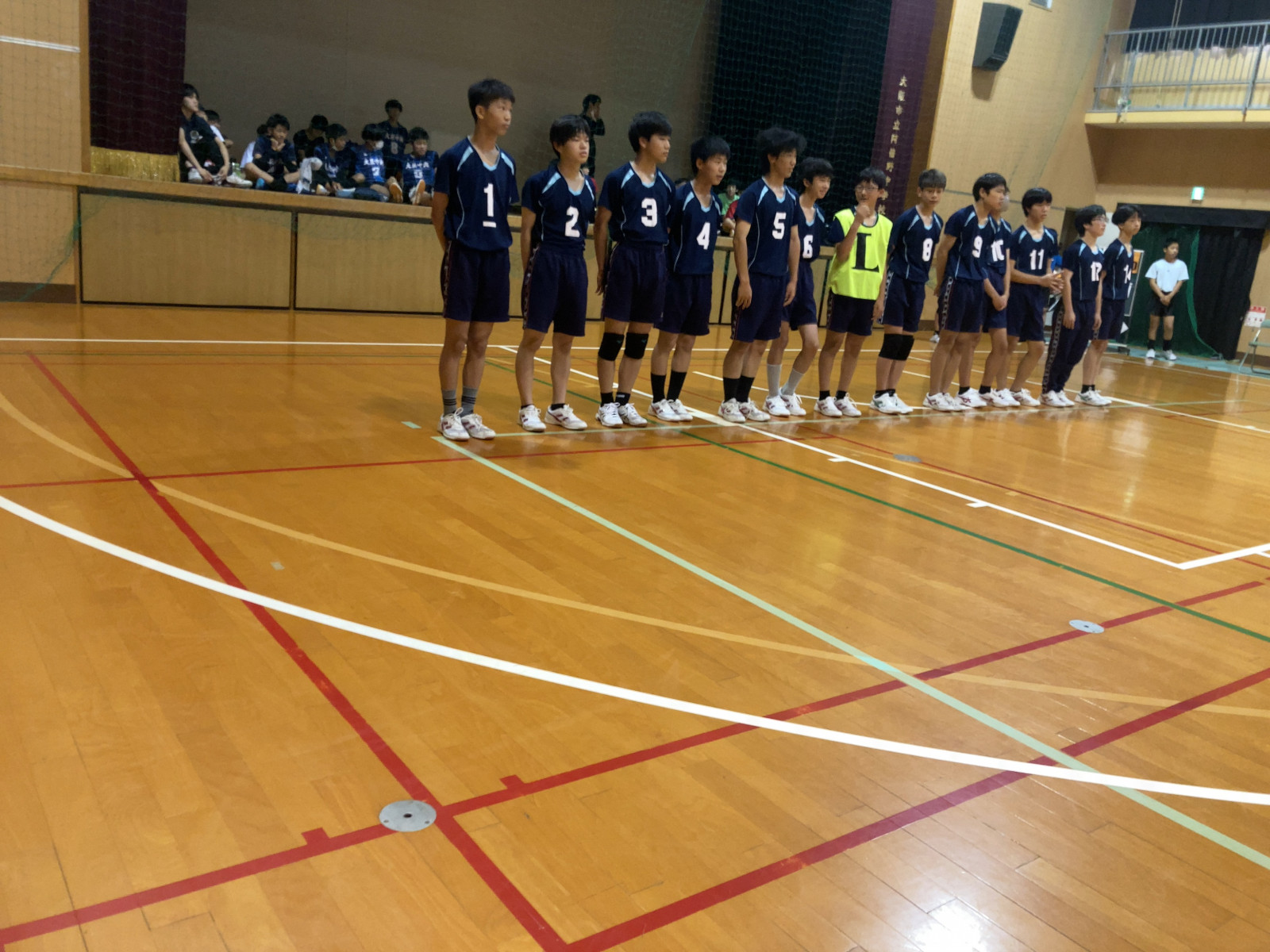 中学男子バレーボール部】7月13日(土)第74回 大阪中学校