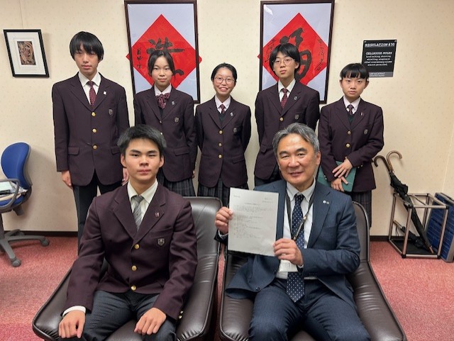 中学校生徒会からの要望書 - 常翔学園中学校・高等学校