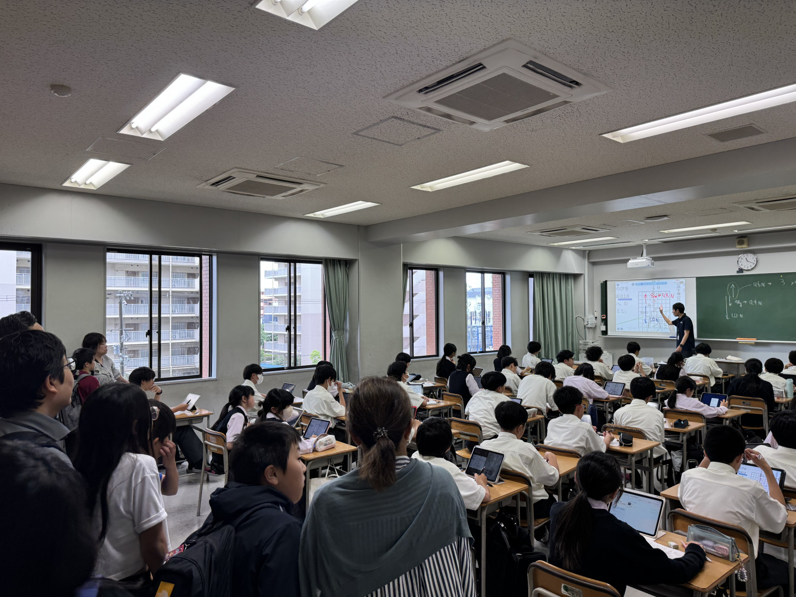 中学】6/14（土）「第二回授業見学会」を開催しました - 常翔学園