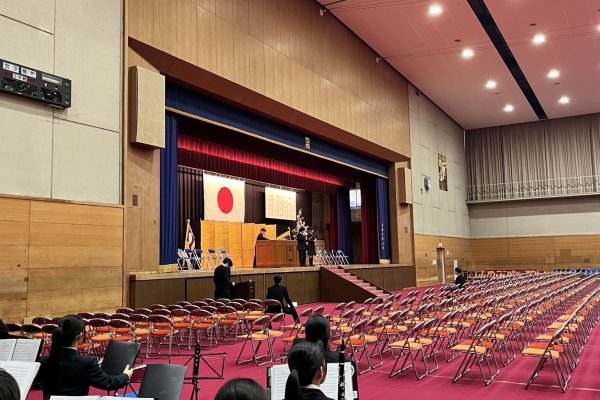 【高校吹奏楽部】入学式