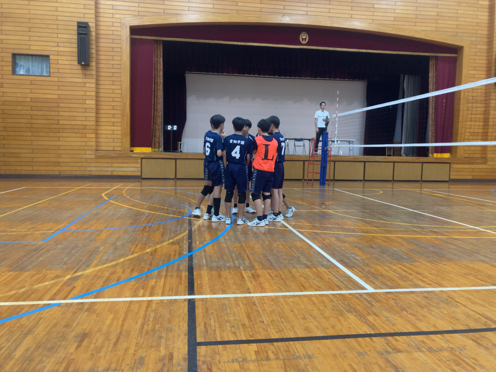 中学男子バレーボール部】7月12日(土)第75回大阪中学校
