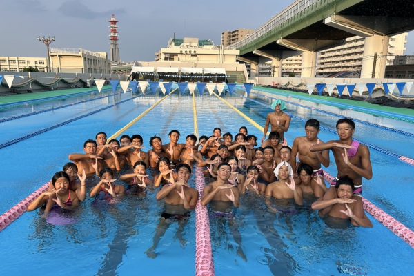【水泳部】2025夏季校内強化合宿