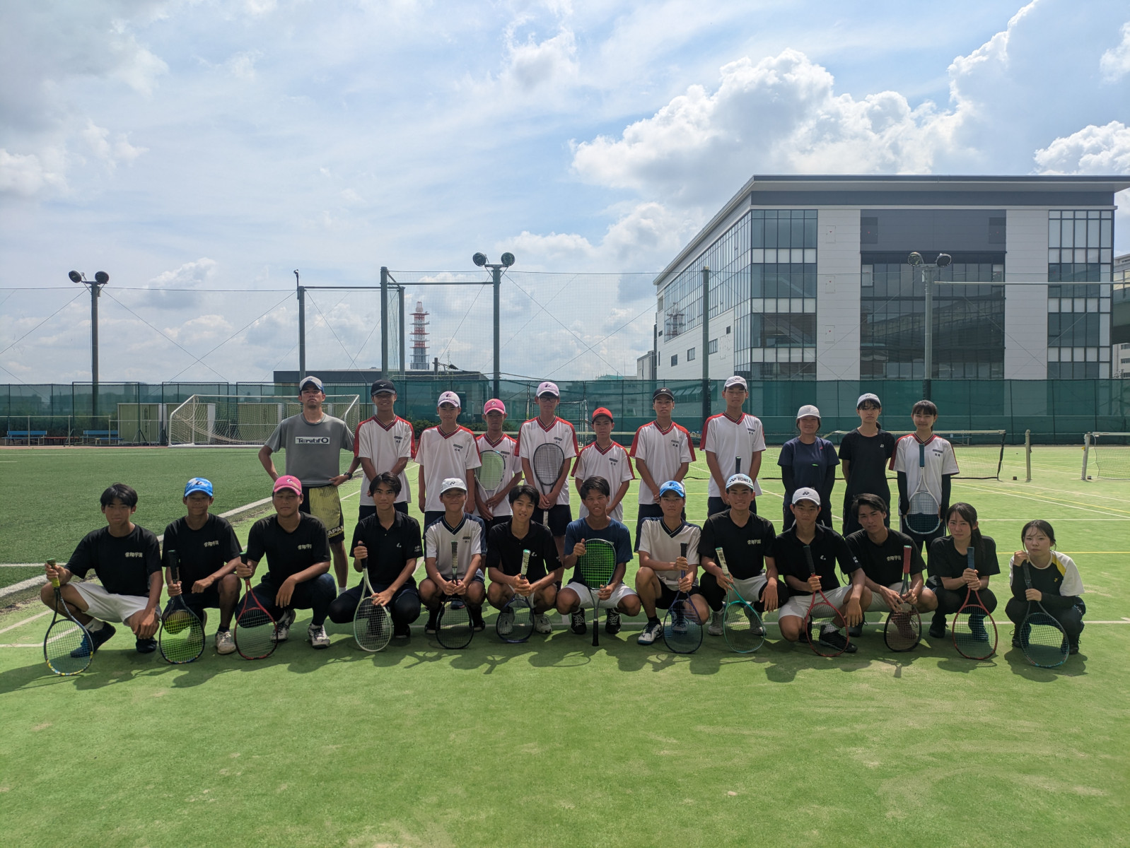 ソフトテニス部】強化練習会実施 - 常翔学園中学校・高等学校