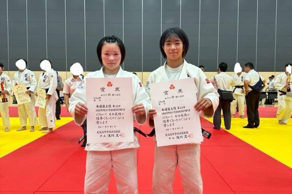 大阪総体　女子個人　3位入賞